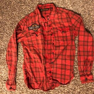 like New Harley Davidson Flannel